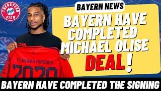 OFFICIAL Bayern have completed the signing of Michael Olise - Bayern Munich News