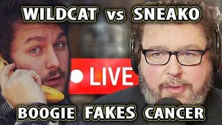 BOOGIE2988 fakes his CANCER  Sketch Situation  SNEAKO vs WILDCAT 