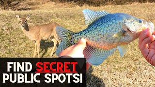 How To Find Public Fishing Spots CRAZY Encounter