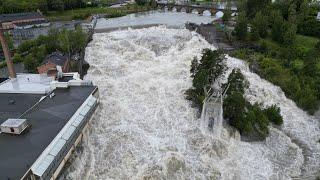 ️Ekstremværet Hans i Hønefoss og Ringerike august 2023