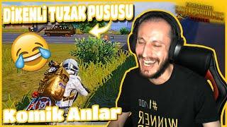 DİKENLİ TUZAK PUSUSU  BAŞARILI VE FAIL ANLAR - PUBG Mobile Komik Anlar