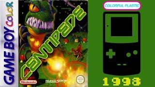 Centipede - Game Boy Color 1998 Gameplay  Lets Play  Review