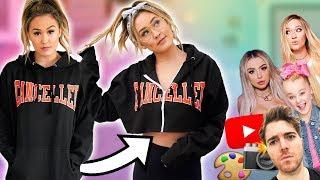 Buying YouTuber Merch and DIYing It Shane Dawson Jojo Siwa Tana Mongeau + Alisha Marie