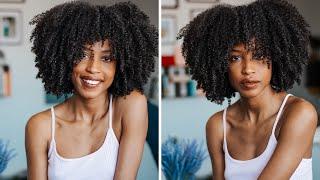 My Updated Wash + Go Routine  Moisturized Wash and Go  Type 4 Hair