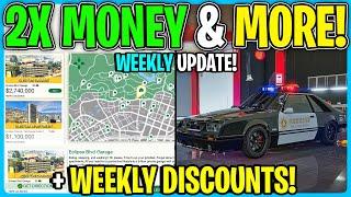 GTA Online WEEKLY UPDATE 2X Money & More