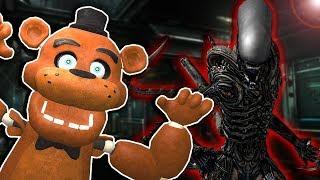 We are Trapped on a Alien Ship with a Xenomorph - Garrys Mod Gameplay - Gmod Alien Survival