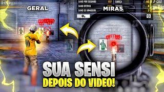 GUIAS INFALÍVEIS PARA ACHAR A SENSIBILIDADE PERFEITA DO FREE FIRE NO MOBILE