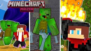 Best of Maizen Part4  - Minecraft Parody Animation Mikey and JJ