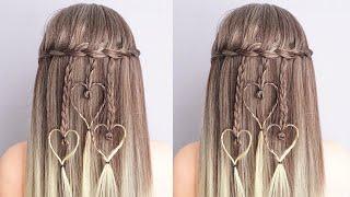 Waterfall Braid Hairstyle Step By Step – Beautiful Cute And Easy Hairstyle For Girls