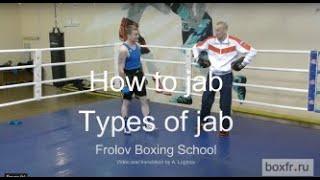 Boxing how to throw jab types of jab