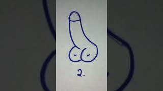 How to draw penis or cat? 