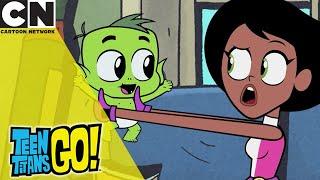 The Story of How Elasti-girl Got Her Powers  Teen Titans Go  Cartoon Network UK