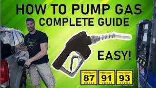 How to Pump Gas  Complete Guide - All Details  Fuel Gasoline  Self Serve  First Time  Easy