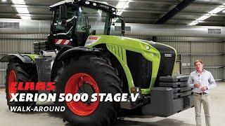 CLAAS XERION 5000 Stage V Walk-Around  CLAAS Harvest Centre