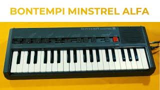 Bontempi Minstrel Alfa keyboard demo