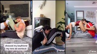 AB WORKOUT CHALLENGE PRANK  TIKTOK COMPILATION