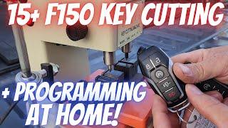 Laser Cutting F150 Keys and PROGRAMMING AT HOME