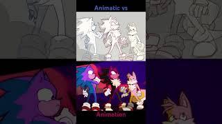 A classic animatic vs animation #sonic #shadowthehedgehog #animation #animatic #sonicthehedgehog