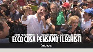 La Lega a Pontida molti ancora contro il sud I terroni piangono solo mentre noi lavoriamo