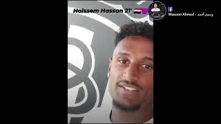 شاهد كل ما قدمه هيثم حسن في أول ظهور مع فريقه الجديد Haissem Hassan