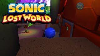 Sonic Lost World Lava Mountain 2 Gravity Glitch