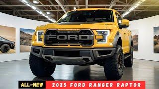 Amazing 2025 Ford Ranger Raptor Revealed - Strongest Off road Truck?