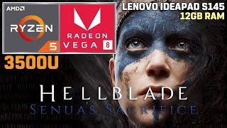 Hellblade Senuas Sacrifice - Ryzen 5 3500U + VEGA 8 - 720p Low Settings 35W TDP