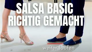 So geht der Salsa Grundschritt FLIESSEND