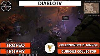 Diablo IV Trofeo Collezionista di ninnoli Curious Collector Trophy