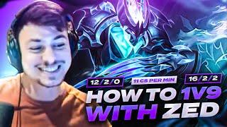 LL STYLISH  HOW TO 1V9 WITH ZED