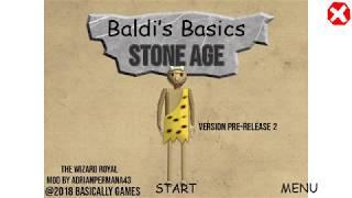 Baldis Basics Stone Age Edition  impossible Playtime