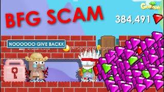 SCAMMING BFG ROOMS 3   Growtopia