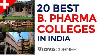 Top 20 Pharmacy Colleges in India  100% Placement Record  NIRF Ranking  Fee  Exam