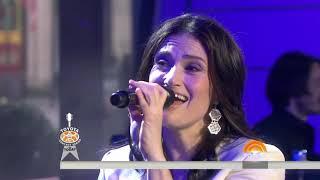 Idina Menzel & James Snyder sing ‘Here I Go’ on TODAY 2014