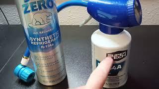 Subzero Refrigerant VS Supertech R-134a For Your Car AC