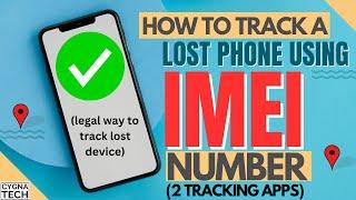 How To Legally Track A Lost Phone Using IMEI Number  Track Lost iPhone  Track Lost Android Phone