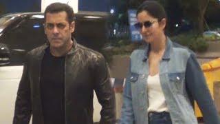 Salman Khan & Katrina Kaif Spotted At Mumbai Airport   Da-bangg Tour 2019