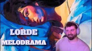 My FIRST EVER Lorde Album - Melodrama Album REACTION