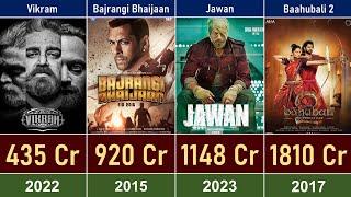 Top 50 Highest Grossing Indian Movies  Box Office Comparison