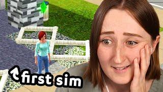 making fun of my first ever sims