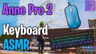 Anne Pro 2 Gateron Brown Keyboard ASMR Fortnite Gameplay