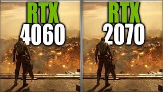 RTX 4060 vs RTX 2070 Benchmarks