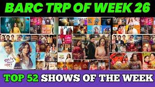 Barc  trp of week 26 2024  Heres the top 52 shows of this week