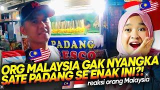  ORG MALAYSIA PERTAMA KALI COBA DAN NGAK NYANGKA SATE PADANG SE ENAK INI DI MEDAN?   REACT