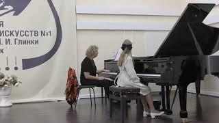 28.01.2024 Mira Marchenkos master classes Sofia Ryzhkina Childrens Art School No.1 Lipetsk