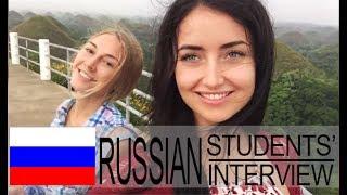 Learning English English Academy in Cebu Philippines Russian Students Interview