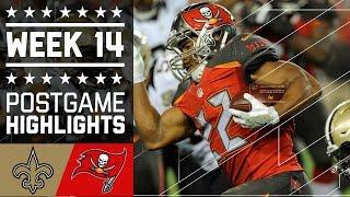 Saints vs. Buccaneers  NFL Week 14 Game Highlights