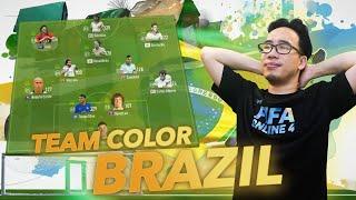 Ký lạ với team color Brazil công làm thủ phá