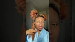 Stretching Natural Hair Hack