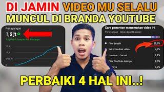 cara agar video kita selalu muncul di beranda youtube - dear YouTuber pemula